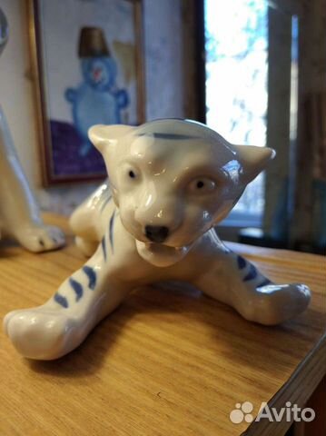 Тигр статуэтка СССР