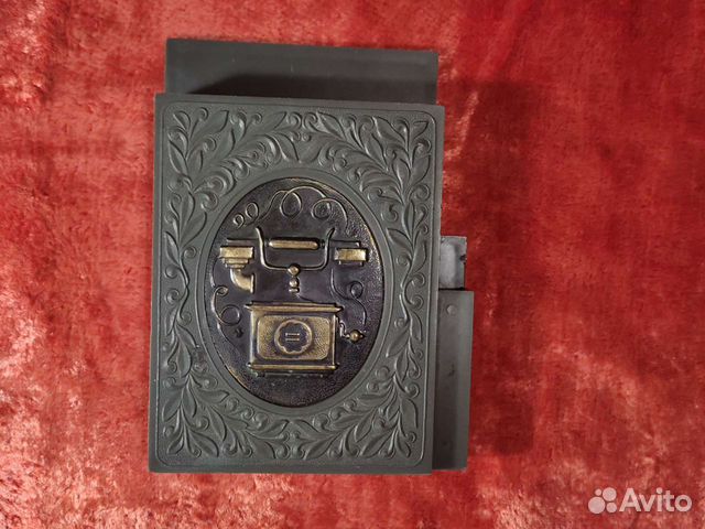 Винтажный футляр для блокнота и ручки