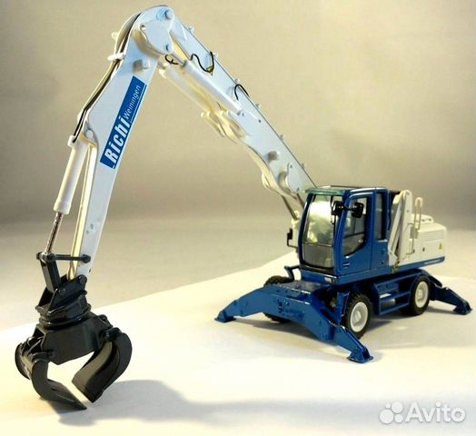 1/50 экскаватор Liebherr перегружатель погрузчик