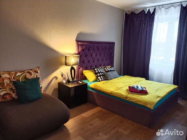 

1-к. квартира, 42 м², 2 кровати