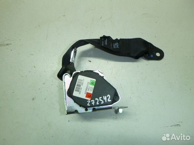 Ремень безопасности задний renault sandero 2014
