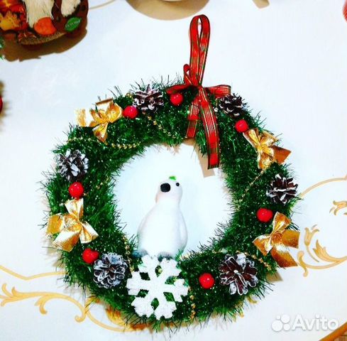 Венок новогодний, разные