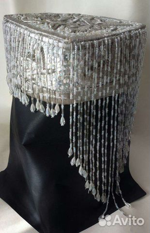 Нарядная шапочка тюбетейка вышивка калфак свадьба