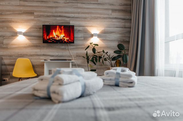

Квартира-студия, 24 м², 2 кровати