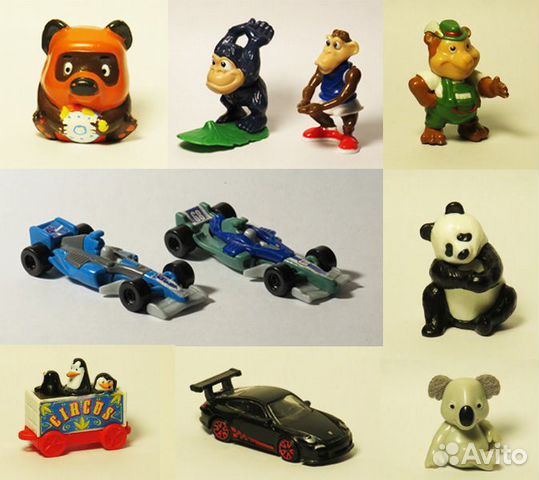 Фигурки из киндер сюрприза