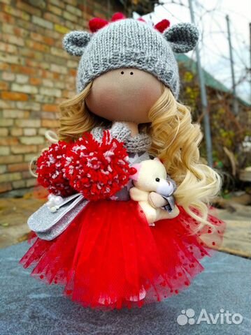 Интерьерная кукла ручной работы