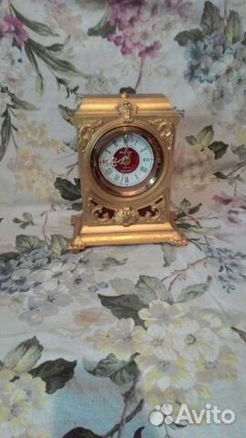 Часы настольные Янтарь Россия