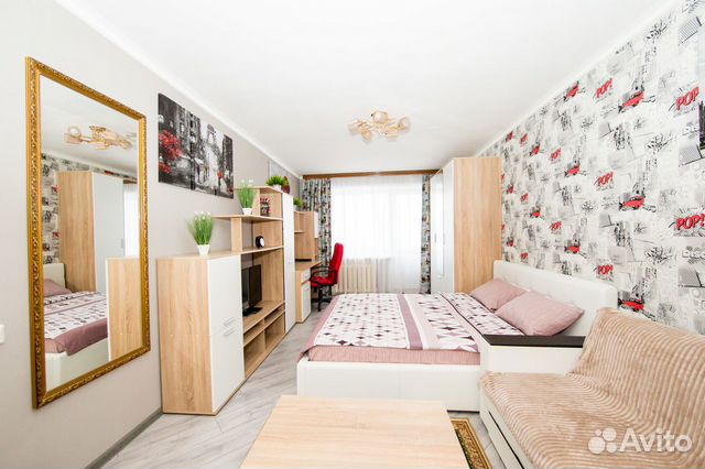 

1-к. квартира, 36 м², 2 кровати