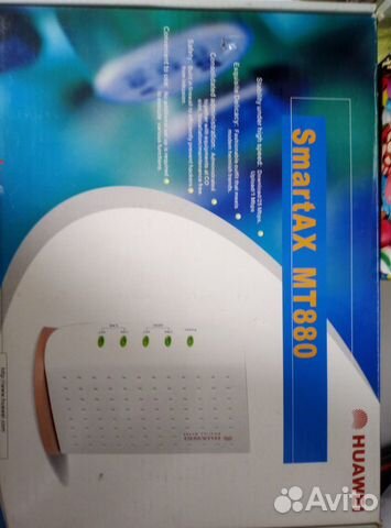 Adsl модем Huawei SmartAX MT880