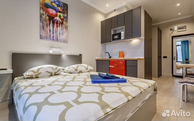 

1-к. квартира, 18,5 м², 1 кровать