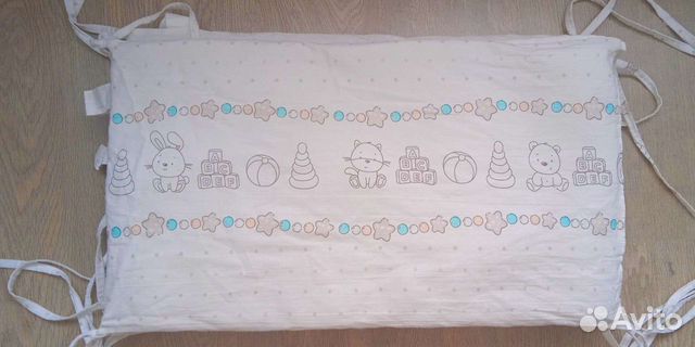 Бортики в детскую кроватку бу