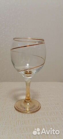 Хрустальные бокалы набором новые