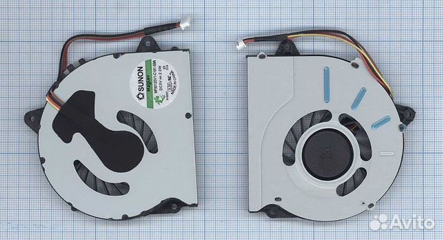 Кулер, вентилятор к Lenovo Z50-70, Z50-70AT, p/n:
