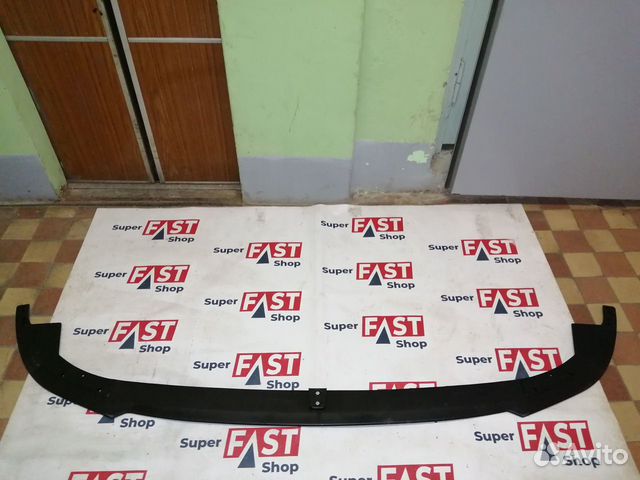 Сплиттер (губа) на передний бампер bmw 4 f32 m4