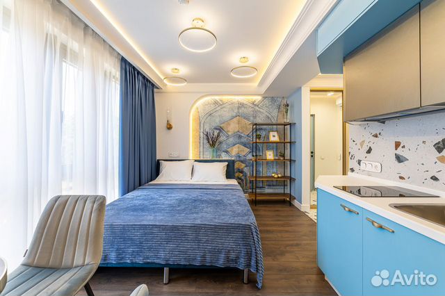 

Квартира-студия, 22 м², 1 кровать