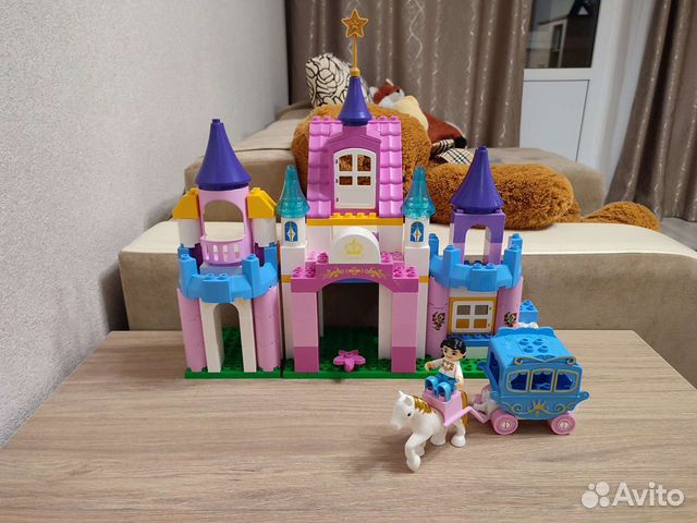 Конструктор замок принцессы. Аналог Лего Дупло