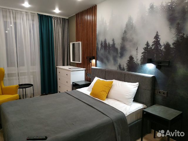 

1-к. квартира, 38 м², 2 кровати