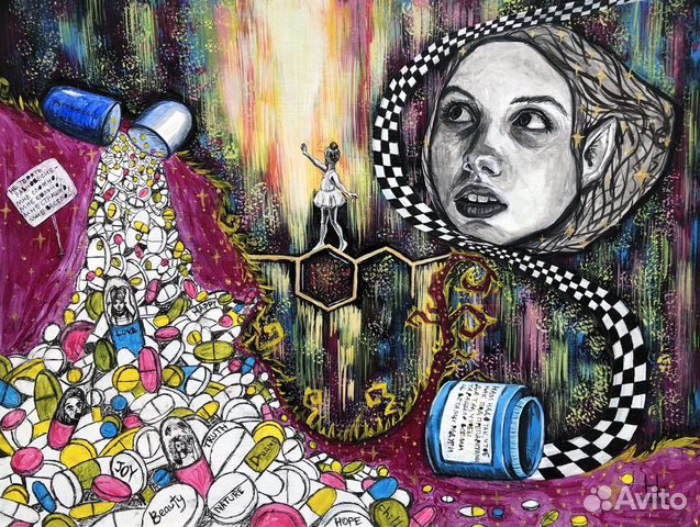 Картина фэнтези сказка