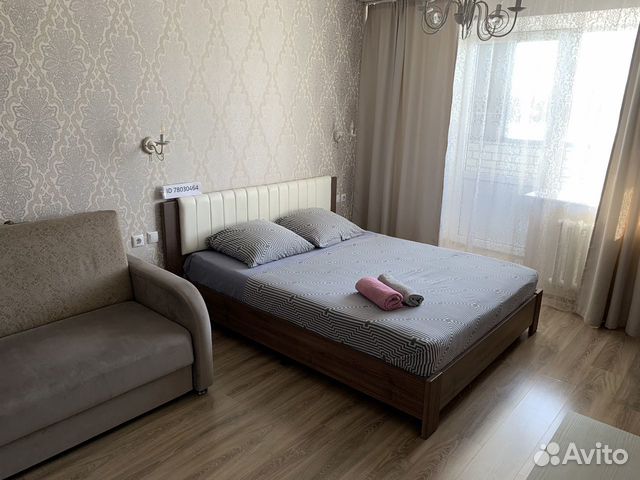 

Квартира-студия, 30 м², 1 кровать