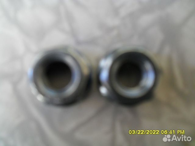 Гайки шестигранные самостопорящиеся цельнометаллич