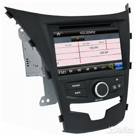 Головное устройство ssangyong actyon 2013+