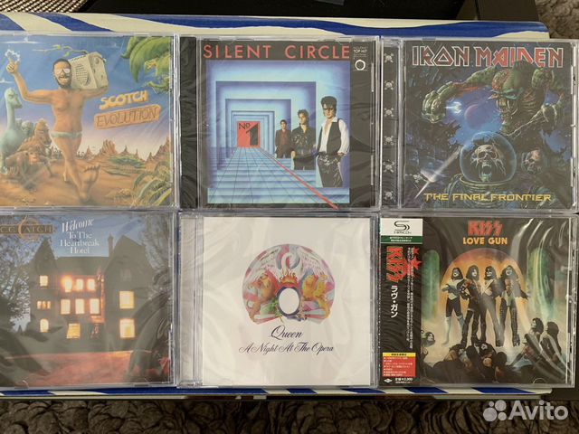 Компакт диски новые