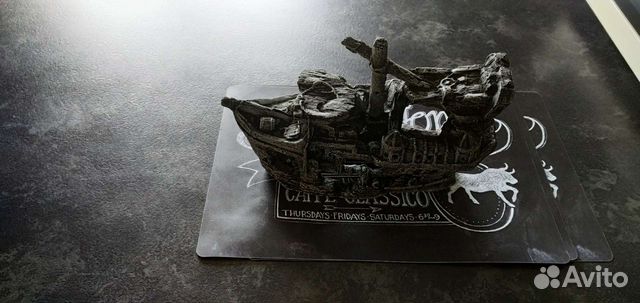 Корабль для аквариума