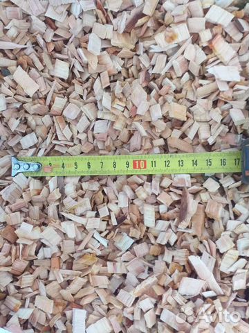 Щепа ольхи для копчения без коры, мешок 80л