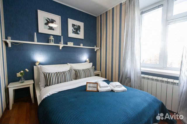 

2-к. квартира, 40 м², 2 кровати