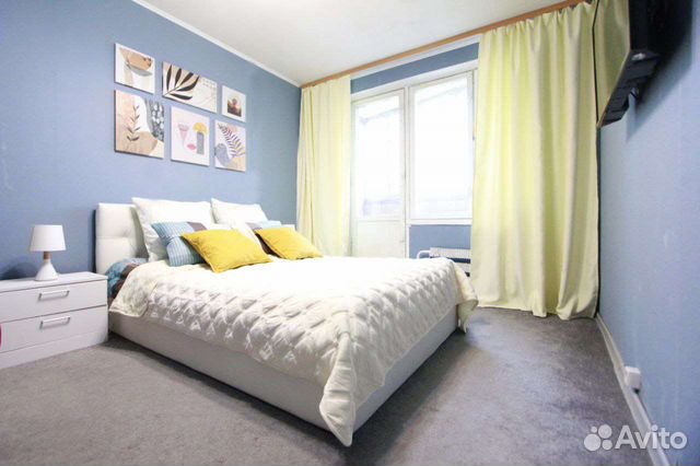 

1-к. квартира, 35 м², 2 кровати