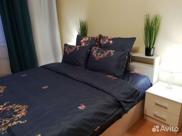 

1-к. квартира, 55 м², 2 кровати