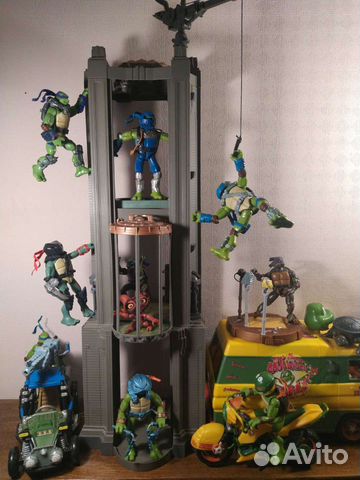 Черепашки ниндзя набор Monster Action Tower
