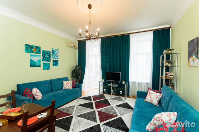 

2-к. квартира, 55 м², 3 кровати