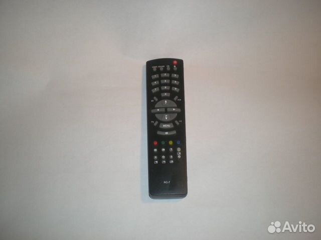 Пульт ду RC-7 для телевизора Rubin, Rolsen и др
