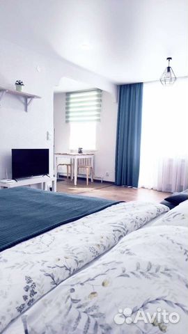 

Квартира-студия, 33 м², 2 кровати