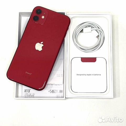 IPhone 11 128 Красный акб 95 чек рст