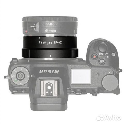 Адаптер Fringer для Canon EF/EF-S на байонет Nikon