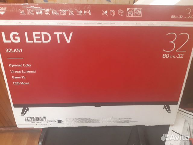 Телевизор Led LG 32lj500v