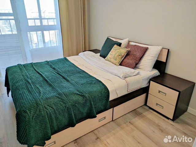 

1-к. квартира, 30 м², 2 кровати