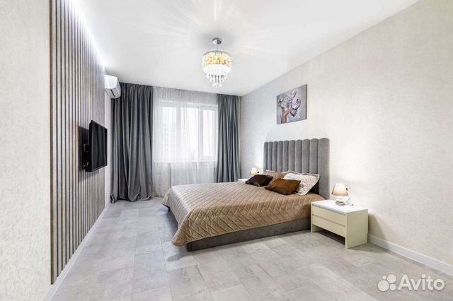 

1-к. квартира, 44 м², 1 кровать