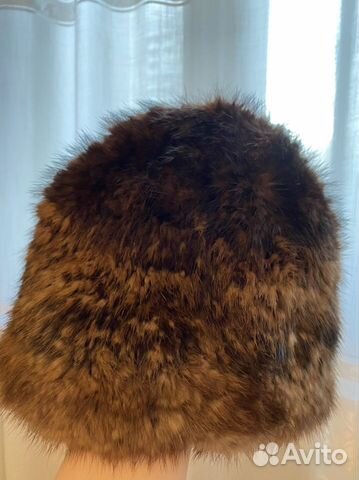 Шапка норковая женская