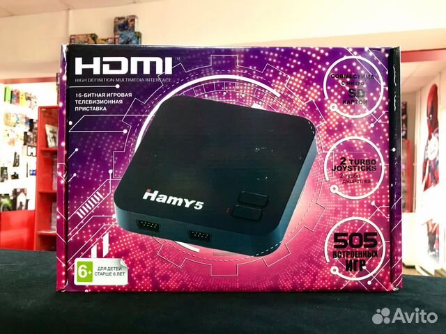 Hamy 5 hdmi 505 Игр (Новая)
