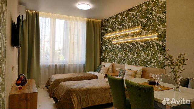 

Квартира-студия, 26 м², 3 кровати