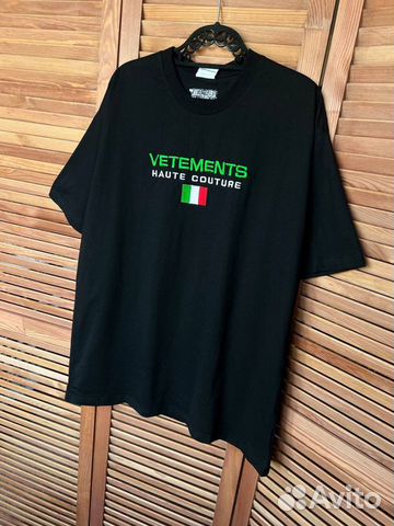 Футболка vetements унисекс