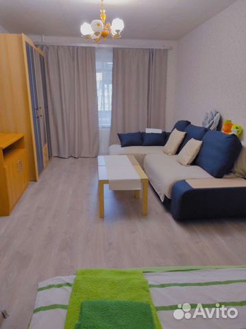 

1-к. квартира, 38 м², 2 кровати