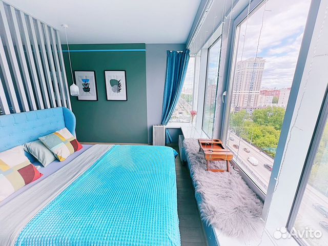 

Квартира-студия, 38 м², 2 кровати
