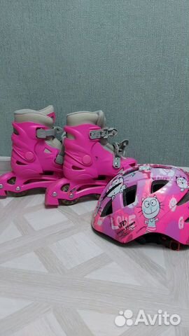 Роликовые коньки детские раздвижные