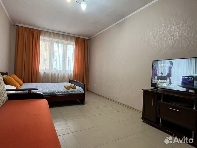 

1-к. квартира, 45 м², 2 кровати
