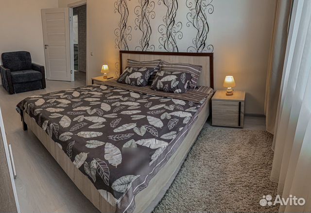 

1-к. квартира, 43 м², 1 кровать