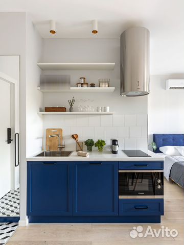 

Квартира-студия, 24 м², 1 кровать
